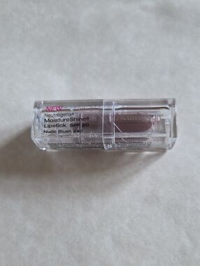 Neutrogena Moisture Shine Lipstick #240 Nude Blush NEW Sealed Rare 0.12 oz/3.4g